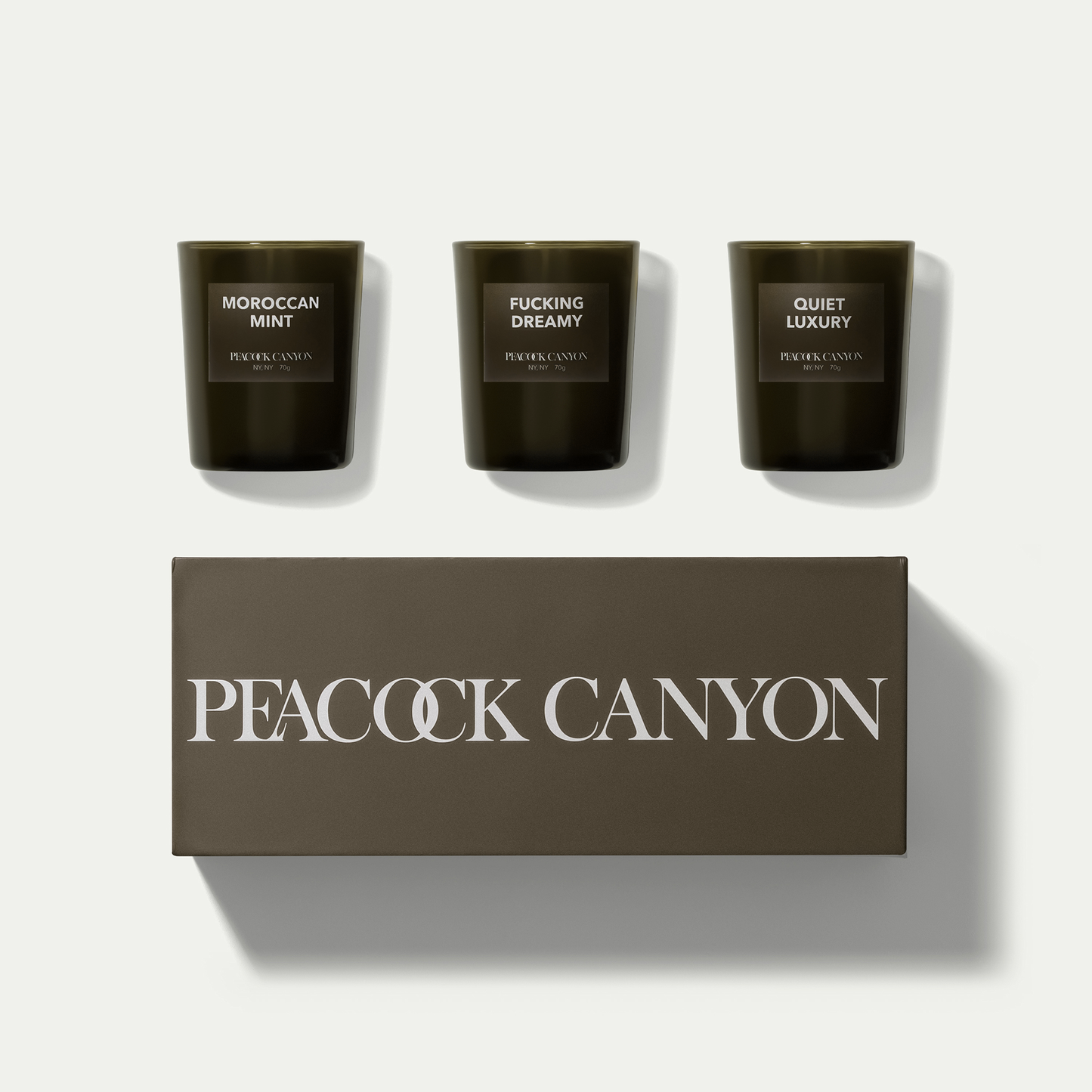 DISCOVERY SET Three Scented Candles